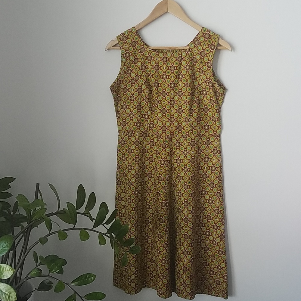 Handmade 60s Print Inspired Dress